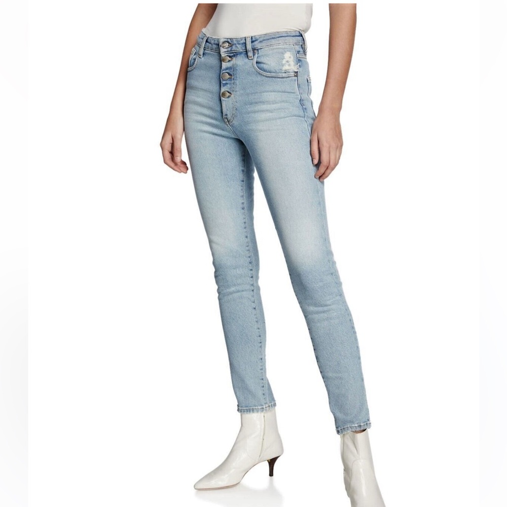 IRO Experience Slim High Rise button fly jeans size 29